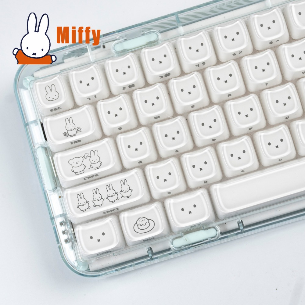 Teclas Kawaii Miffy, teclas co - Gaming Accessories Aesthetic reseña y precio
