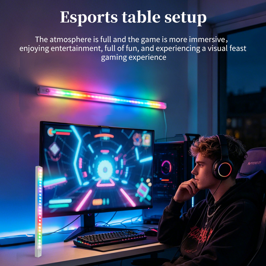 Luz LED RGB recargable para es - Accessories For Your Gaming Room reseña y precio